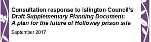 Read more about the article Our response to Islington Council draft planning brief